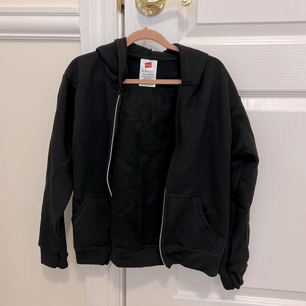 Cropped Zip up Sweatshirt
